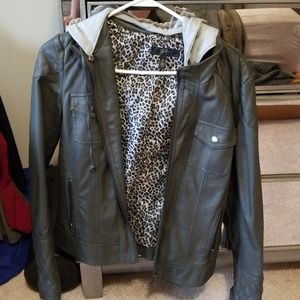 Jessica Simpson Pleather Jacket